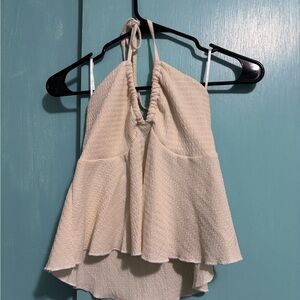 SHEIN Cream Textured Camisole